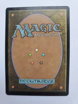 MTG Magic The Gathering Card Wall of Distortion Creature Wall Black Mercadian Ma - Image 2