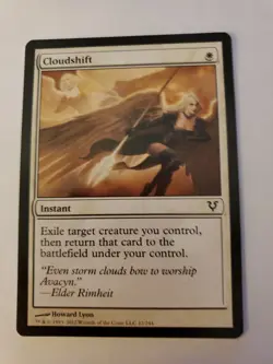 MTG Magic The Gathering Card Cloudshift Instant White Avacyn Restored 2012 - Image 1