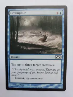 MTG Magic The Gathering Card Downpour Instant Blue M13 - Image 1