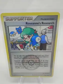 Roseanne's Research - 125/132 - Pokemon Secret Wonders Holo Card League Promo - Image 1