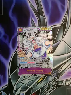 OP05-119 Monkey D Luffy (Manga PRB) ONE PIECE Card TCG NM English - Image 1