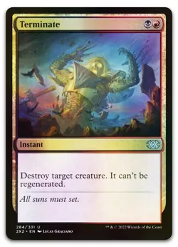 Terminate - Foil - Double Masters - MTG - Image 1