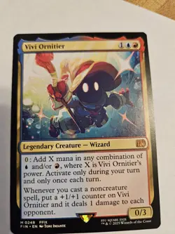 1x Foil Vivi Ornitier And 1x Non Foil Vivi Ornitier MTG Final Fantasy Set - Image 3