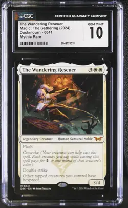 MTG The Wandering Rescuer - Duskmourn: House of Horror - CGC Gem Mint 10 - Image 1