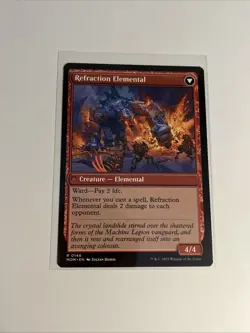 Invasion Of Karsus Refraction Elemental 0146 MTG X FF Rare Near Mint - Image 2