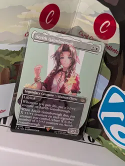 Aerith Gainsborough (Borderless) Final Fantasy MTG R 0374 Near Mint English - Image 1