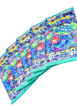5 Pack Stellar Miracle SV7 Japanese Pokemon Card Sealed Booster - Image 3