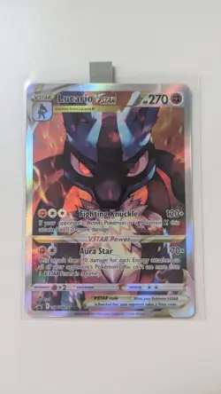 Lucario VSTAR - SWSH291 - Pokemon Sword & Shield Promo SEALED Ultra Rare Card NM - Image 1