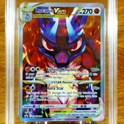 Pokemon SWSH Black Star Promo Lucario VSTAR SWSH291 AGS Mint+ 9.5 Full Holo 2023 - Image 2