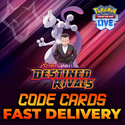 Pokemon - Destined Rivals TCG Code Cards (x10) - FAST DELIVERY - Image 1