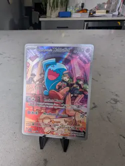 Pokemon Team Rocket's Wobbuffet 203 Sv: Scarlet & Violet Promo Cards Holo - Image 1