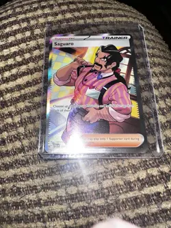 Pokemon Saguaro 255/193 Paldea Evolved Ultra Rare Full Art Holo NM - Image 3