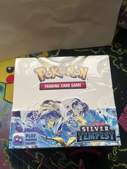 Pokemon Sword & Shield Silver Tempest Booster Box - 36 Cards - Image 1