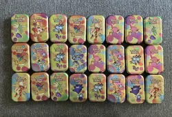 Pokemon TCG 151 Empty Tins with Art Cards and Coin Lot of 24 Gengar Dragonite - Image 1