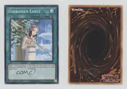 Forbidden Lance 1st Ed. YuGiOh Egyptian God Deck: Obelisk the Tormentor ic3 - Image 3