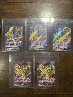 Pokemon Card Zamazenta V/Zacian V SR 065/060 s1h Shield Japanese (One English) - Image 1