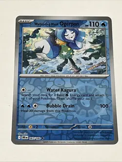 Wellspring Mask Ogerpon 067/182 (REVERSE HOLO) Pokemon TCG: Destined Rivals - Image 1