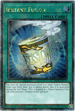 YuGiOh! Instant Fusion RA03-EN171 Quarter Century Secret Rare - 1st Edition NM/M - Image 1