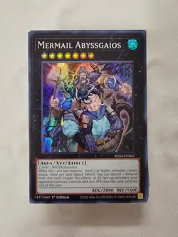 Mermail Water Deck Yugioh (44 Cards) Abyssmegalo Trishula Dragon Abyssgaios - Image 1
