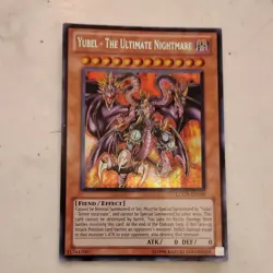 Yugioh Card TCG Yubel - The Ultimate Nightmare LCGX-EN199 Secret Rare NM - Image 1