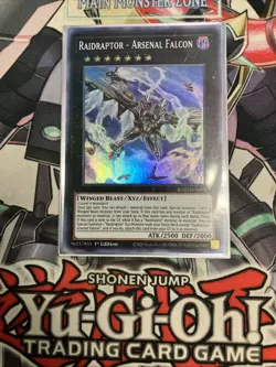Raidraptor - Arsenal Falcon Super Rare ROTD-EN094 Yugioh - Image 1