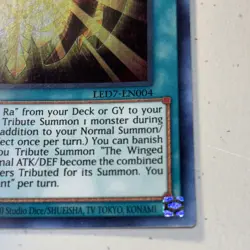 Ancient Chant LED7-EN004 Ultra Rare 1st Edition LP Yugioh - Image 4