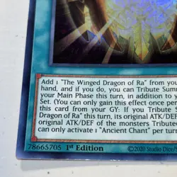 Ancient Chant LED7-EN004 Ultra Rare 1st Edition LP Yugioh - Image 5