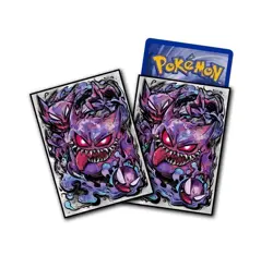 60PCS Trading Card Pokemon TCG Gengar Card Sleeves 66X92mm Standard Size - Image 1
