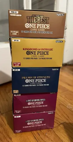 ONE PIECE TCG 1600+ CARD GAME BULK LOT NEAR MINT ENGLISH - Image 1