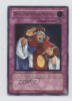 UL - Spell-Stopping Statute YuGiOh The Lost Millenium #TLM-EN058 2005 0e3 - Image 1