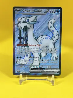 Chien-Pao ex # 236 Paldea Evolved Full Art Ultra Rare Pokemon Card NM - Image 1