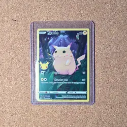 #1A Pokemon 005/025 Pikachu Celebrations Holo Full Art Pokemon TCG Card SWSH - Image 1