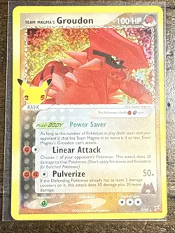 Pokemon Celebrations Card LOT - Groudon, Imposter Professor Oak, Rocket's admin - Image 4