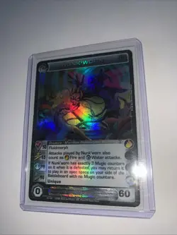 Chaotic TCG - Nunk’worn Super Rare First Edition Foil Card (50/65/70/50) - Image 1