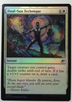 Dual-Sun Technique *FOIL Uncommon* Magic MtG x1 Edge of Eternities - Image 1