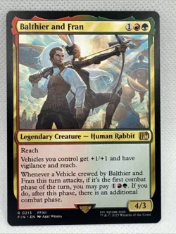 MTG - Balthier and Fran Final Fantasy Regular Pack Fresh - Image 1