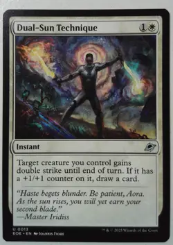 Dual-Sun Technique *Uncommon* Magic MtG x1 Edge of Eternities - Image 1