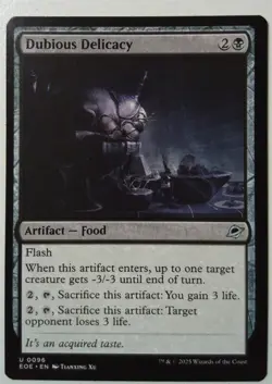 Dubious Delicacy *Uncommon* Magic MtG x1 Edge of Eternities - Image 1
