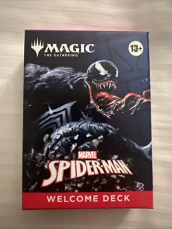 IN HAND MTG Venom Welcome Deck - SDCC 2025 Spider-Man Magic The Gathering - Image 1
