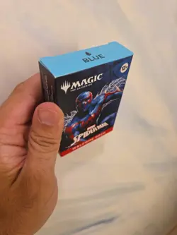 MTG Spider-Man Welcome Deck SDCC 2025 Hasbro - BLUE DECK - Never Opened - Image 1