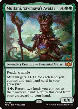 Multani, Yavimaya's Avatar [Tarkir: Dragonstorm] MTG - Image 1