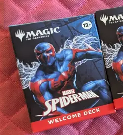 IN HAND MTG Spiderman 2099 Welcome Deck - Deck SDCC 2025 Magic The Gathering - Image 1