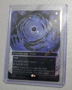 x1 Shambling Vent (0128) - Galaxy Foil - Borderless R MTG Edge of Eternities: St - Image 4
