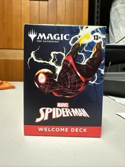 SDCC 2025 HASBRO SPIDER-MAN MAGIC THE GATHERING MTG WELCOME DECK GREEN MILES - Image 1