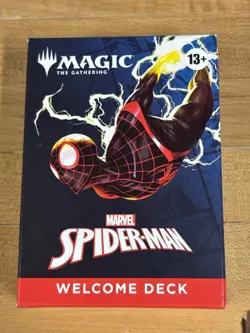 SDCC 2025 HASBRO SPIDER-MAN MAGIC THE GATHERING MTG WELCOME DECK GREEN MILES - Image 1