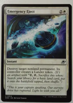 Emergency Eject *Uncommon* Magic MtG x1 Edge of Eternities - Image 1