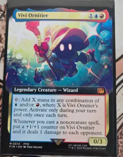 1x Vivi Ornitier - Extended Art Final Fantasy NM MTG - Image 1