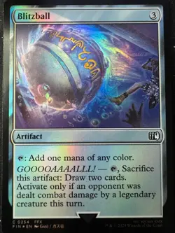 MTG Magic the Gathering Blitzball (254/764) Final Fantasy NM (FOIL) - Image 1