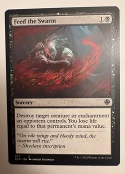 Feed the Swarm #77 (NM) Starter Commander SCD Magic MTG - Image 1