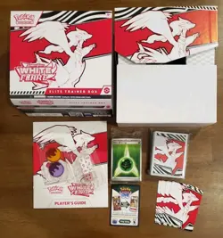 Pokemon White Flare ETB Elite Trainer Box with Accessories | No Packs or Promo - Image 1